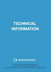 Инструкция по применению Коагулянта Биомикрогели® BMG-P2